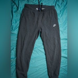 Nike Dark Gray Sweatpants - Medium
